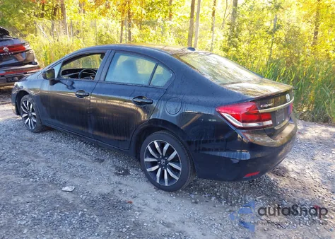 2015 Honda Civic Ex-L z USA, uszkodzony, nr VIN 2HGFB2F96FH501941